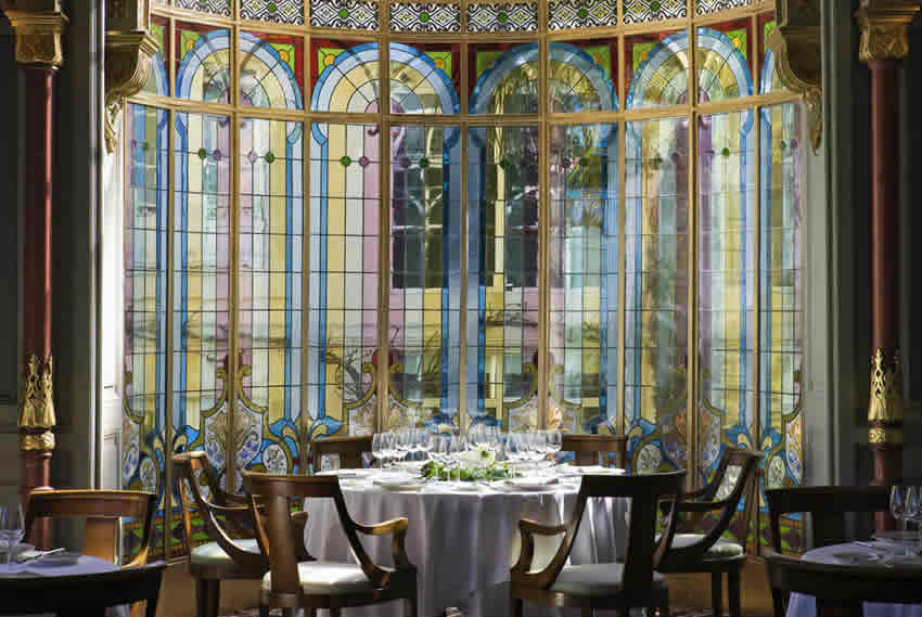 The Dining Room at Château Grand Barrail